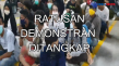 Ratusan Pengunjuk Rasa...
