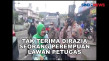Tak Terima Dirazia Seorang...