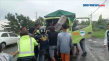 Truk Kecelakaan Beruntun...