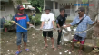 Ular Sanca 4 Meter Ditangkap...
