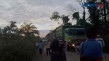 Aksi Blokir Jalan oleh...