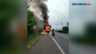 Truk Ekspedisi Terbakar...