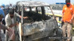Minibus Terbakar di...