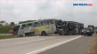 Bus Tabrak Bus di Tol...