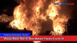 Warga Bakar Ban di Atas...