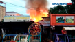 10 Ruko Hangus Terbakar...