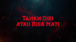 Tahan Diri, Di Rumah...