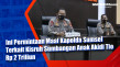 Ini Permintaan Maaf...