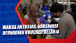 Warga Antusias, Vaksinasi...