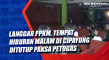 Langgar PPKM, Tempat...