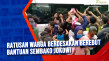 Ratusan Warga Berdesakan...
