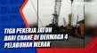 Tiga Pekerja Jatuh dari...