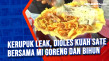 Kerupuk Leak, Dioles...