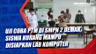 Uji Coba PTM di SMPN...