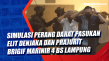Simulasi Perang Darat...