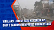 Viral Aksi Lempar Batu...