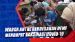 Warga Antre Berdesakan...