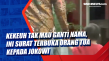 Kekeuh Tak Mau Ganti...