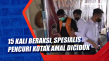 15 Kali Beraksi, Spesialis...