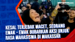 Kesal Terjebak Macet,...