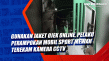 Gunakan Jaket Ojek Online,...