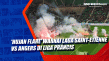 Hujan Flare Warnai Laga...