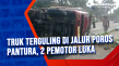 Truk Terguling di Jalur...