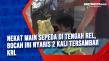 Nekat Main Sepeda di...