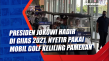 Presiden Jokowi Hadir...