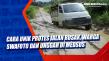 Cara Unik Protes Jalan...