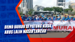 Demo Buruh di Patung...