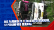Bus Pariwisata Terguling...
