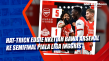 Hat-trick Eddie Nketiah...