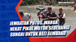 Jembatan Putus, Warga...