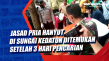 Jasad Pria Hanyut di...