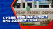 17 Pegawai Positif Covid-19,...