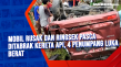 Mobil Rusak dan Ringsek...