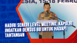 Hadiri Senior Level...