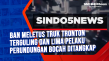 Ban Meletus Truk Tronton...