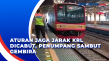 Aturan Jaga Jarak KRL...