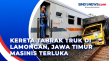 Kereta Tabrak Truk di...