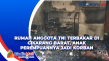 Rumah Anggota TNI Terbakar...