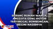 Serang Rumah Warga,...