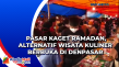 Pasar Kaget Ramadan,...