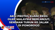 Aksi Protes Klaim Reog...