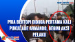 Pria Bertopi Diduga...