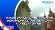 Masjid dan Gereja Berhadapan,...