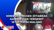 Minibus Ringsek Ditabrak...