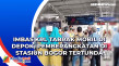 Imbas KRL Tabrak Mobil...