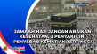Jamaah Haji Jangan Abaikan...